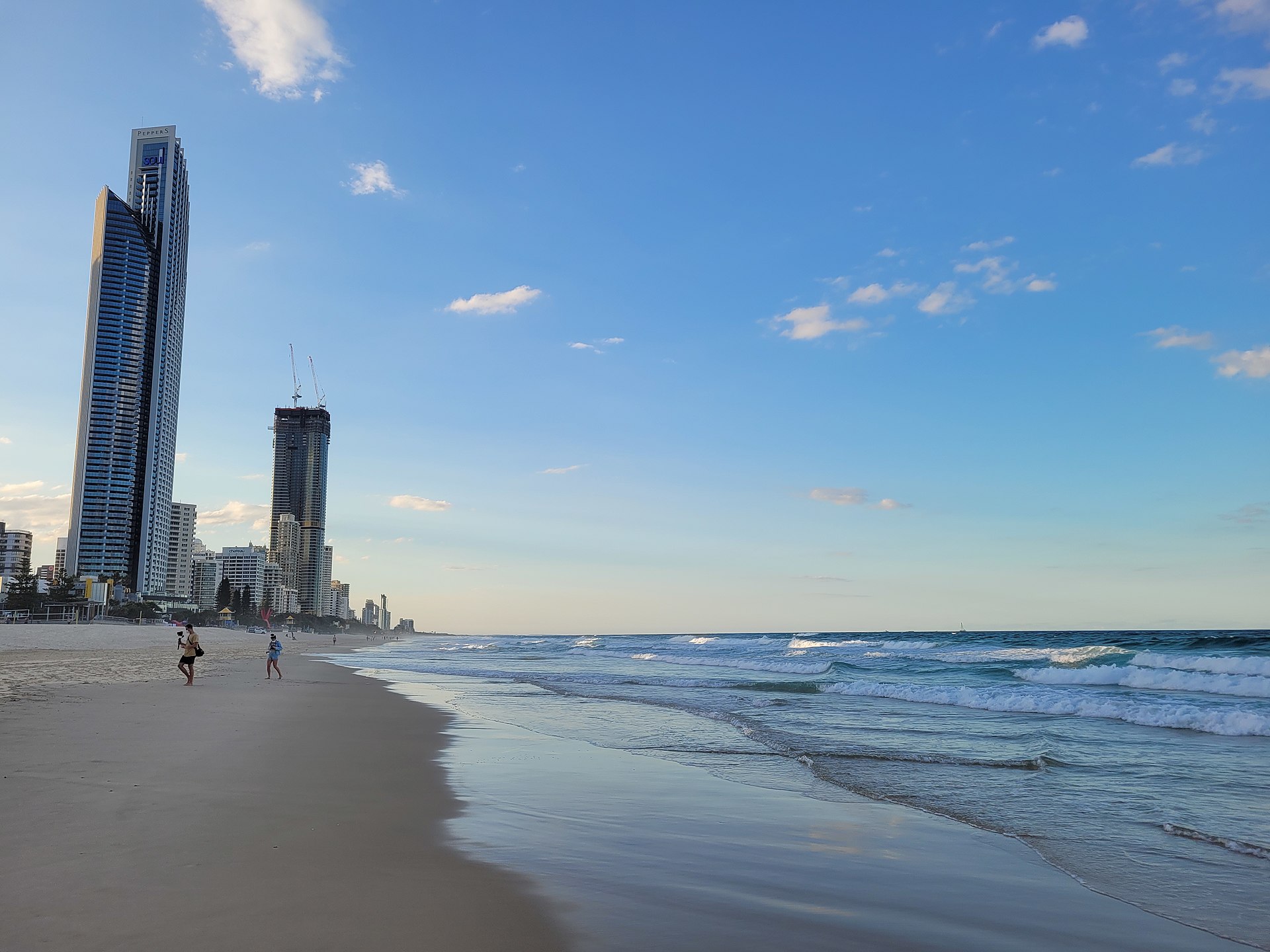 Surfers Paradise beach